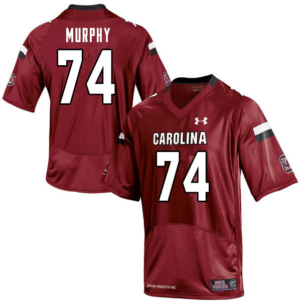 Men #74 Vincent Murphy South Carolina Gamecocks College Football Jerseys Sale-Garnet